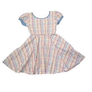 Omi Jo Well Dressed Wolf Fall Plaid Empire Dress